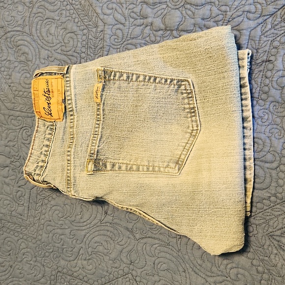 Signature Levi's Boot Cut Stretch Jeans ☆ Misses Sz 8 Short ☆ Vintage ☆ Awesome - Picture 13 of 14